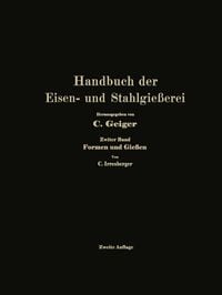 Produktbild: Handbuch der Eisen- und Stahlgie&szlig;erei