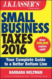 Produktbild: J.K. Lasser's Small Business Taxes 2016
