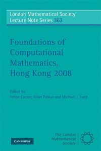 Produktbild: Foundations of Computational Mathematics, Hong Kong 2008