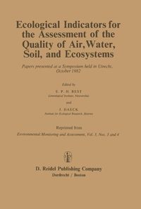 Produktbild: Ecological Indicators for the Assessment of the Quality of Air, Water, Soil, and Ecosystems