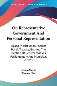 Produktbild: On Representative Government And Personal Representation