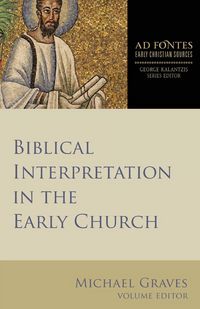 Produktbild: Biblical Interpretation in the Early Church