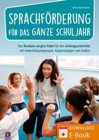 Produktbild: Sprachf&ouml;rderung f&uuml;r das ganze Schuljahr