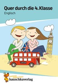 Produktbild: Quer durch die 4. Klasse, Englisch - A5-&Uuml;bungsblock