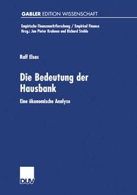 Produktbild: Die Bedeutung der Hausbank