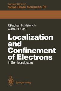 Produktbild: Localization and Confinement of Electrons in Semiconductors