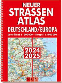Bild vom Artikel Neuer Straßenatlas Deutschland/Europa 2024/2025 vom Autor 