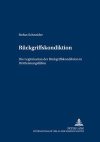Produktbild: R&uuml;ckgriffskondiktion