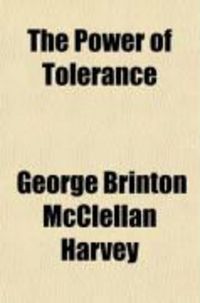 Produktbild: The Power of Tolerance; And Other Speeches