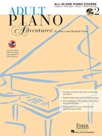 Produktbild: Adult Piano Adventures All-In-One Lesson Book 2 (Book/Online Audio)