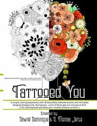 Produktbild: Tattooed You, Adult Coloring Book
