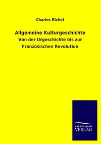 Produktbild: Allgemeine Kulturgeschichte
