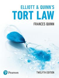 Produktbild: Quinn, F: Elliott & Quinn's Tort Law