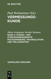 Produktbild: Winkel- und Streckenme&szlig;ger&auml;te, Polygonierung, Triangulation und Trilateration