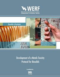 Produktbild: Development of a Metals Toxicity Protocol for Biosolids