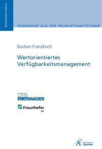 Produktbild: Wertorientiertes Verf&uuml;gbarkeitsmanagement