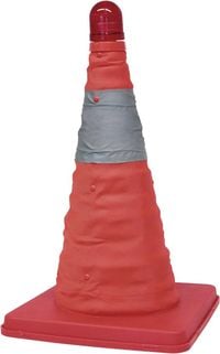 Produktbild: HP Autozubeh&ouml;r 10282 0113910 Leitkegel LED-Notleuchte rot (L x B x H) 245 x 245 x 460 mm 1 St.