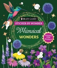 Produktbild: Brain Games - Sticker by Number: Whimsical Wonders (24 Images to Sticker)
