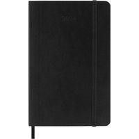 Bild vom Artikel Moleskine 12 Monate Monats Notizkalender 2024, P/A6, 1 Mo = 2 Seiten, Linierte Seiten, Soft Cover, Schwarz vom Autor 