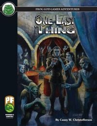 Produktbild: One Last Thing PF
