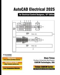 Produktbild: AutoCAD Electrical 2025 for Electrical Control Designers, 16th Edition