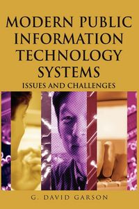 Produktbild: Modern Public Information Technology Systems