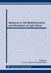 Produktbild: Advances in Hot Metal Extrusion and Simulation of Light Alloys