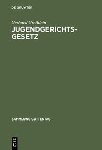 Produktbild: Jugendgerichtsgesetz