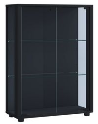 Produktbild: Holz Glas Stand Vitrine Sammelvitrine Sintalo