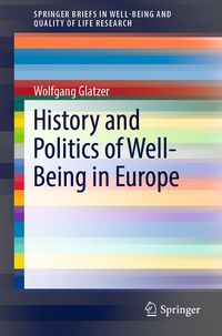 Produktbild: History and Politics of Well-Being in Europe