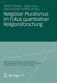 Produktbild: Religiöser Pluralismus im Fokus quantitativer Religionsforschung