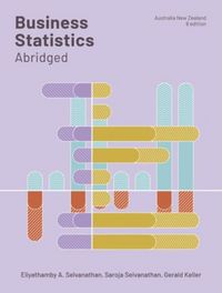 Produktbild: Selvanathan, E: Business Statistics Abridged: Australia and