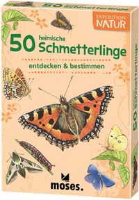 Bild vom Artikel Moses MOS09722 - Expedition Natur: 50 heimische Schmetterlinge, Lernkarten vom Autor Carola Kessel