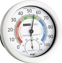 Produktbild: TFA Dostmann 45.2028 Thermo-/Hygrometer Wei&szlig; 45.2028