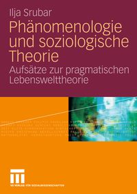 Produktbild: Ph&auml;nomenologie und soziologische Theorie