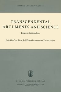 Produktbild: Transcendental Arguments and Science
