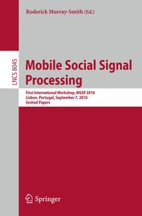 Produktbild: Mobile Social Signal Processing