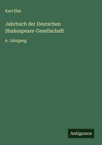 Produktbild: Jahrbuch der Deutschen Shakespeare-Gesellschaft