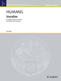 Produktbild: Hummel, B: Vocalise
