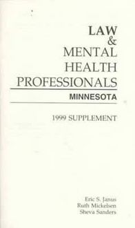 Produktbild: Law & Mental Health Professionals: Minnesota