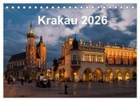 Produktbild: Krakau - die sch&ouml;nste Stadt Polens (Tischkalender 2026 DIN A5 quer), CALVENDO Monatskalender