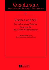 Produktbild: Zeichen und Stil