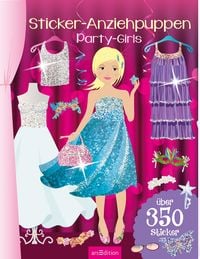 Produktbild: Sticker-Anziehpuppen &ndash; Party-Girls