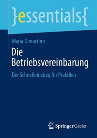 Produktbild: Die Betriebsvereinbarung