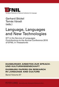 Produktbild: Language, Languages and New Technologies