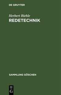 Produktbild: Redetechnik