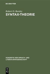 Produktbild: Syntax-Theorie