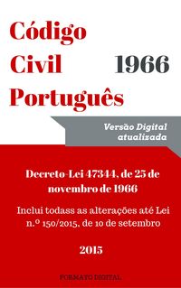 Produktbild: C&oacute;digo Civil Portugu&ecirc;s (1966)