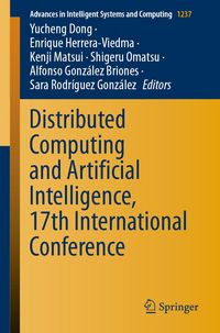 Produktbild: Distributed Computing and Artificial Intelligence, 17th International Conference