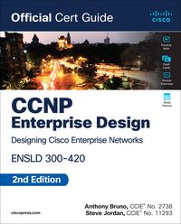 Produktbild: CCNP Enterprise Design ENSLD 300-420 Official Cert Guide